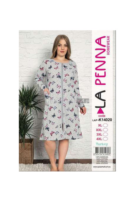 Szlafrok turecki bawełna (xl-4xl) 20258