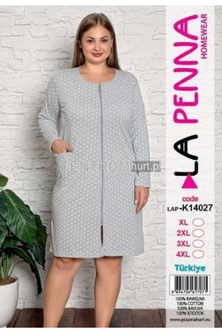 Szlafrok turecki bawełna (xl-4xl) K14027
