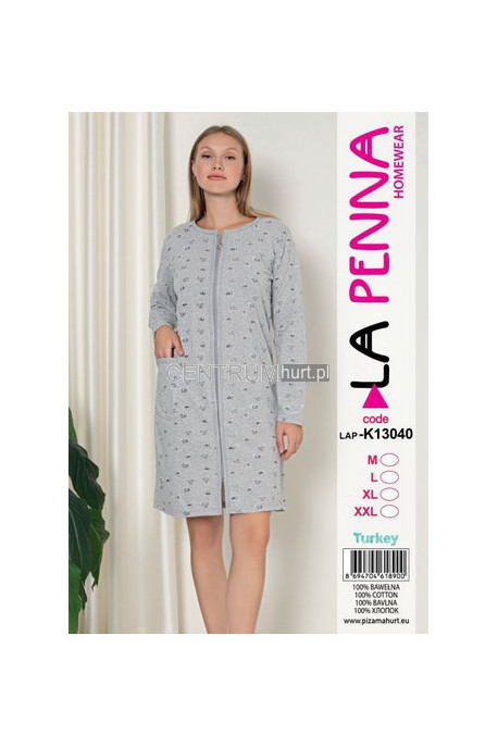 Szlafrok turecki bawełna (M-2XL)
