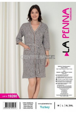 Szlafrok turecki bawełna (M-2XL) 19280