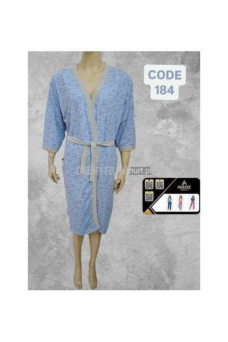 Szlafrok turecki bawełna (M-2XL) 19280