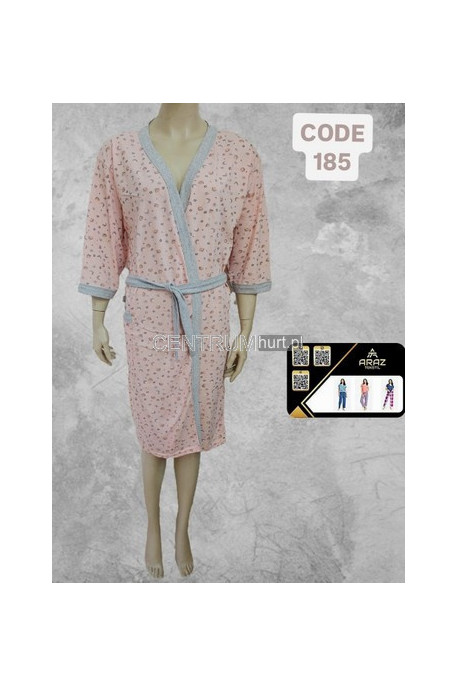 Szlafrok turecki bawełna (3XL-5XL) 181