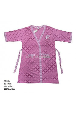 Szlafrok turecki bawełna (M-3XL 120250