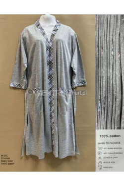 Szlafrok bawełna (M-3XL) 120554