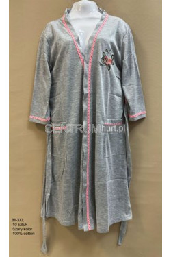 Szlafrok bawełna (M-3XL) 120557