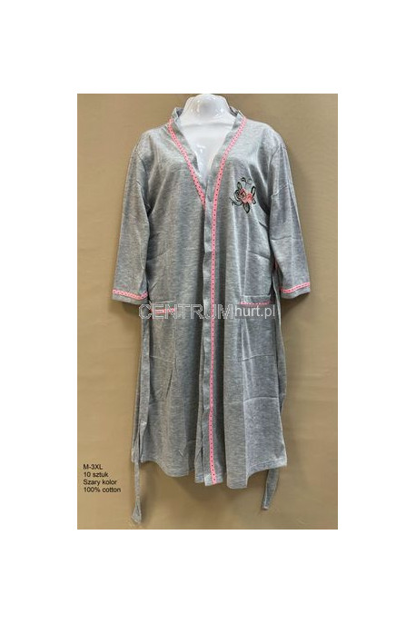 Szlafrok bawełna (M-3XL) 120554
