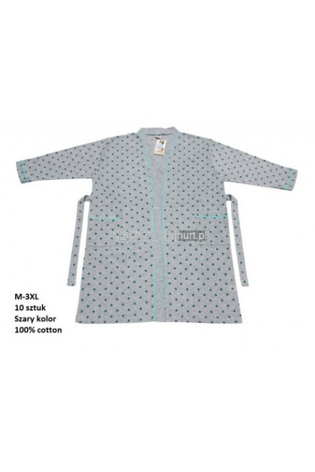 Szlafrok bawełna (M-3XL) 120560