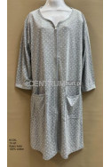 Szlafrok bawełna zamek (M-3XL) 120562
