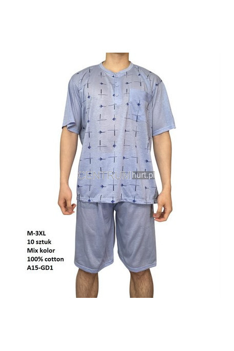 Piżama męska (M-3XL) 130271