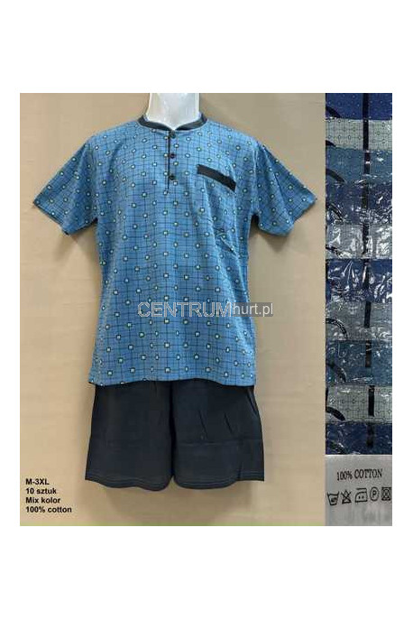 Piżama męska (M-3XL) 1302781