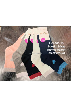 Skarpety damskie (35-41) LY2001-10