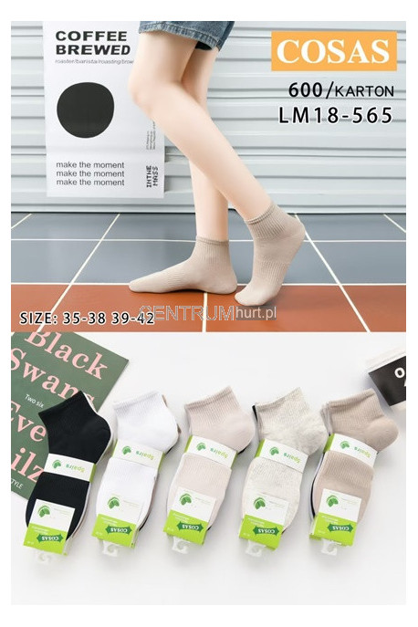 Skarpety damskie (35-42) LM18-56