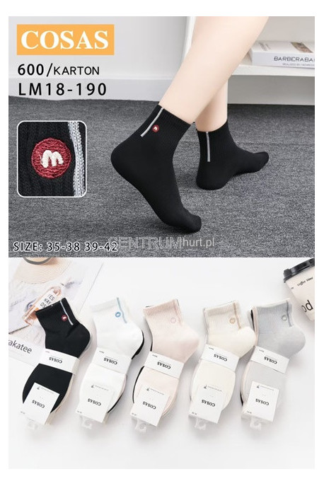 Skarpety damskie (35-42) LM18-19