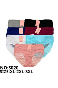 Majtki damskie (XL-3XL) S020