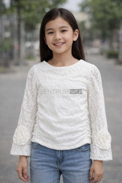 Bluzki dziewczęce KOLORY DO WYBORU (4-14) H10A2