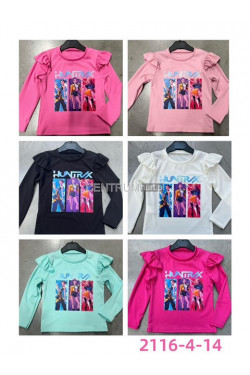 Bluzki dziewczęce KOLORY DO WYBORU (4-14) H10A30