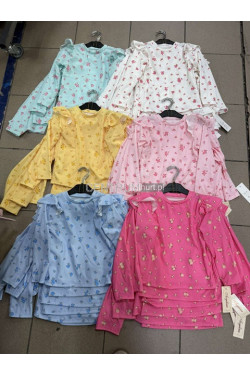 Bluzki dziewczęce KOLORY DO WYBORU (4-14) H10A34