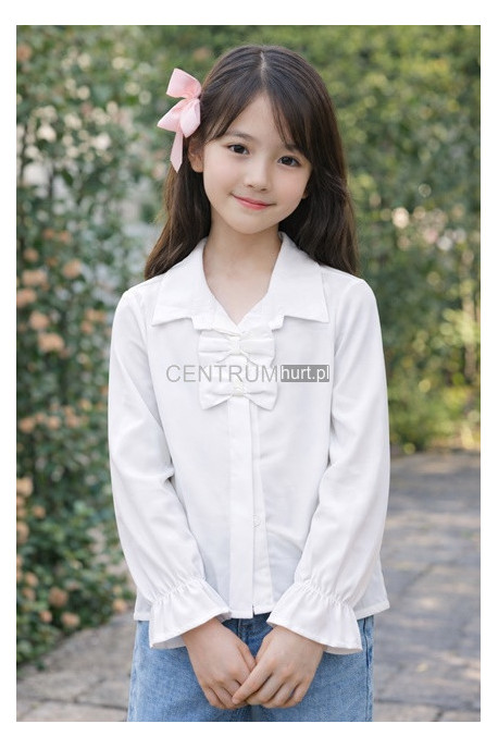 Koszule dziewczęce KOLORY DO WYBORU (4-14) H10A