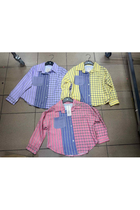 Koszule dziewczęce KOLORY DO WYBORU (4-14) H10A