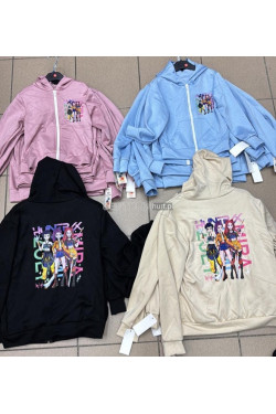 Bluza dziewczęca KOLORY DO WYBORU (4-14) H10A53