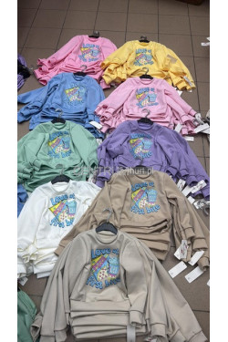 Bluza dziewczęca KOLORY DO WYBORU (4-14) H10A55