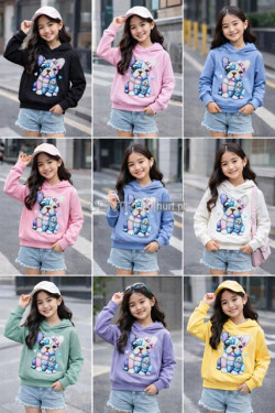 Bluza dziewczęca KOLORY DO WYBORU (4-14) H10A63