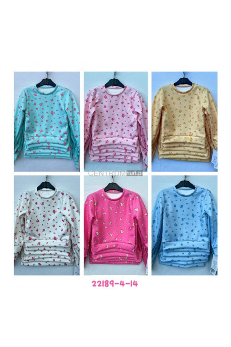 Bluza dziewczęca KOLORY DO WYBORU (4-14) H10A