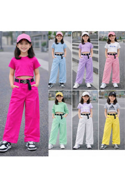 Spodnie dziewczęce KOLORY DO WYBORU (4-14) H10A72