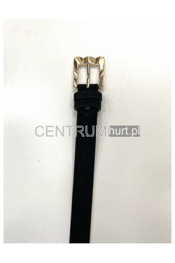 Pasek damski czarny 240261