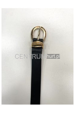 Pasek damski czarny 240263