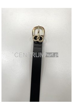 Pasek damski czarny 240266