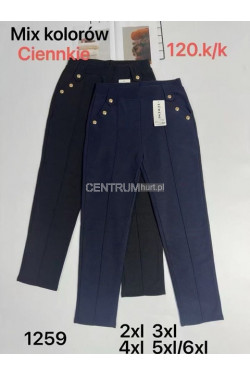 Spodnie damskie (2XL-6XL) 1259