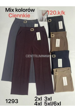 Spodnie damskie (2XL-6XL) 1293