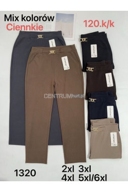 Spodnie damskie (2XL-6XL) 1320
