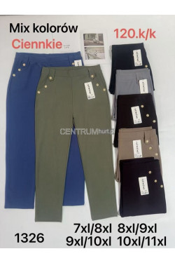 Spodnie damskie (7XL-11XL) 1326