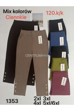 Spodnie damskie (2XL-6XL) 1353