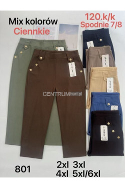 Spodnie damskie (2XL-6XL) 801