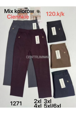 Spodnie damskie (2XL-6XL) 1271