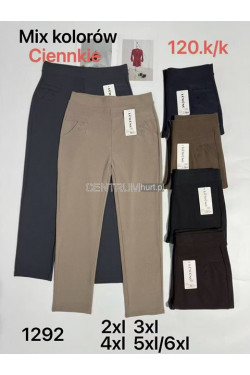 Spodnie damskie (2XL-6XL) 1292