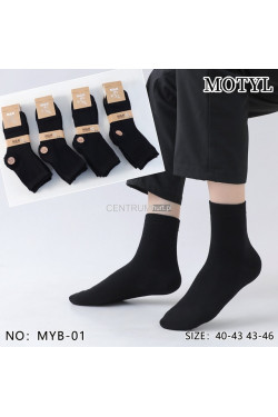 Skarpety męskie (40-46) MYB-01BLACK