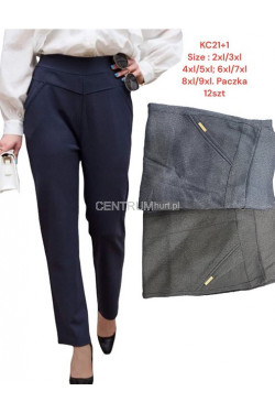 Spodnie damskie (2XL-9XL) KC21+1