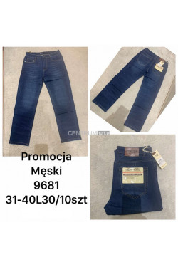 Jeansy męskie (31-40) 9681