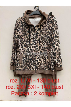 Komplet damskie Polskie (L-3XL) K11A35