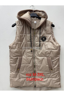 Kamizelki damskie przejściowe (M-3XL) K11A62