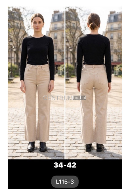 Jeansy damskie (34-42) 1
