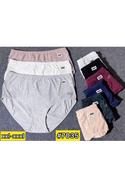 Majtki damskie (2XL-3XL) 7035