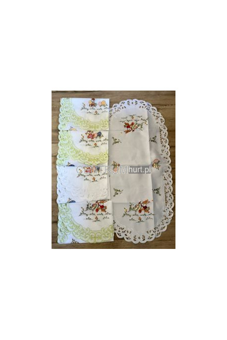 Bieżnik haft MIX WZORKÓW (85x85) FH-MIX