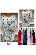 Bluzka damska (XL-3XL) H1A