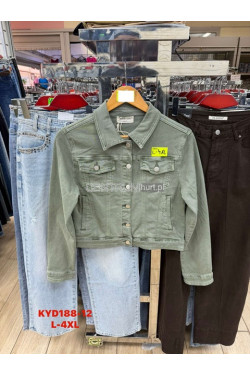 Kurtka jeansowa damska (L-4XL) KYD188-12