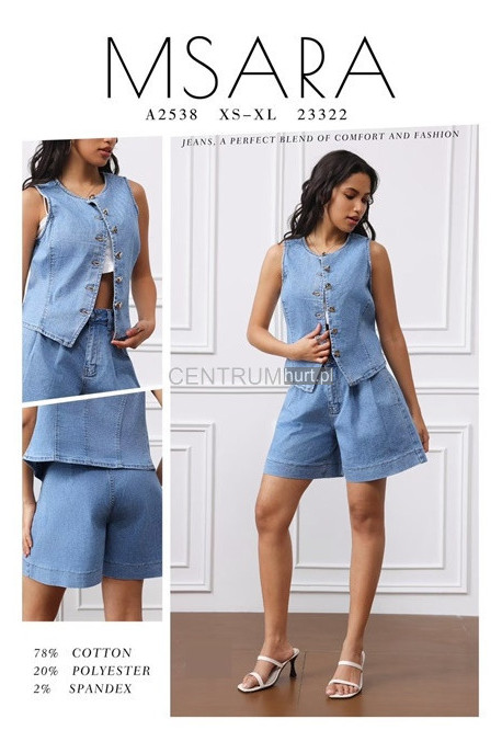 Kurtka jeansowa damska (S-XL) 1